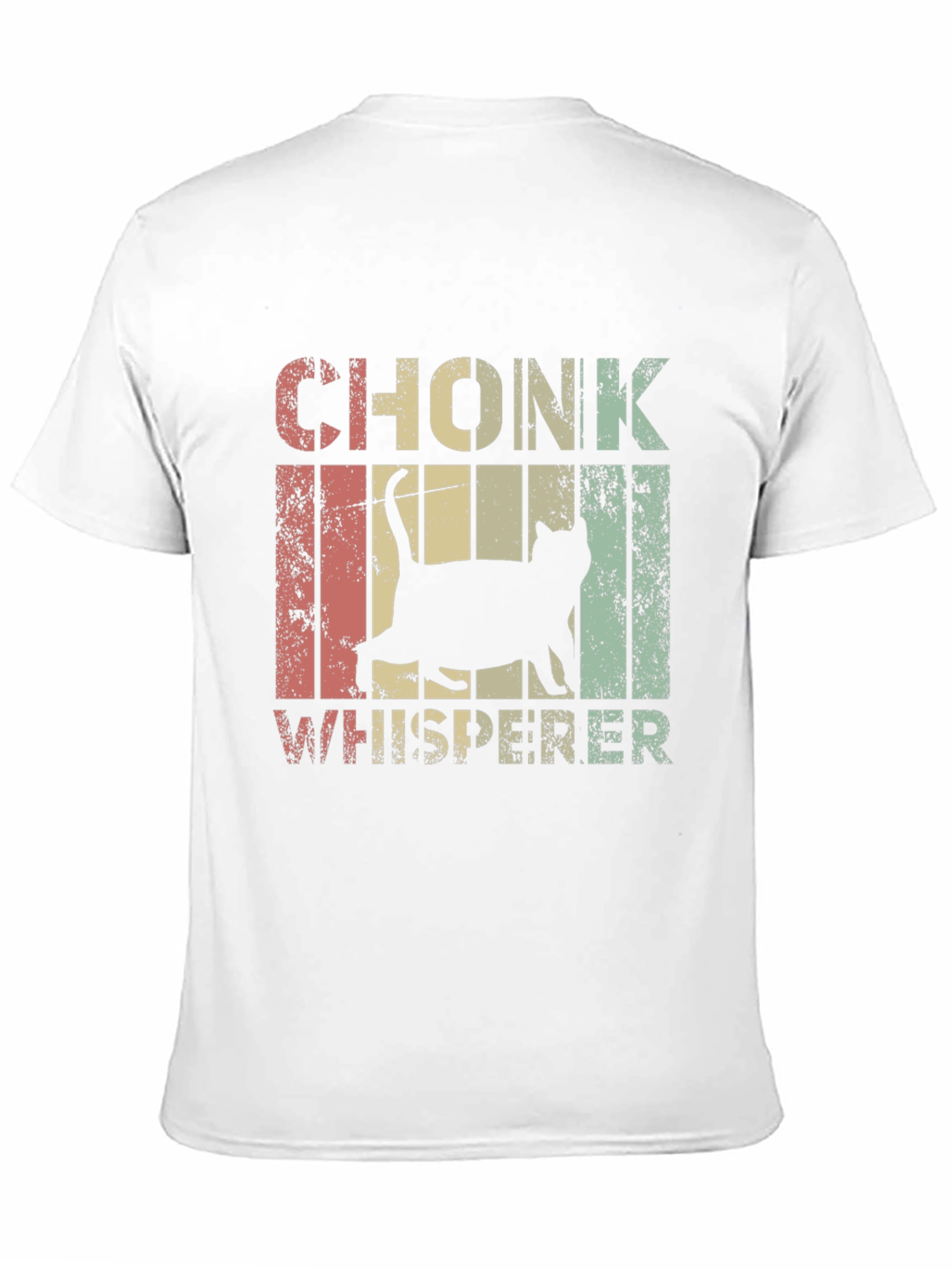 Chonk Whisperer Cat Graphic T-Shirt