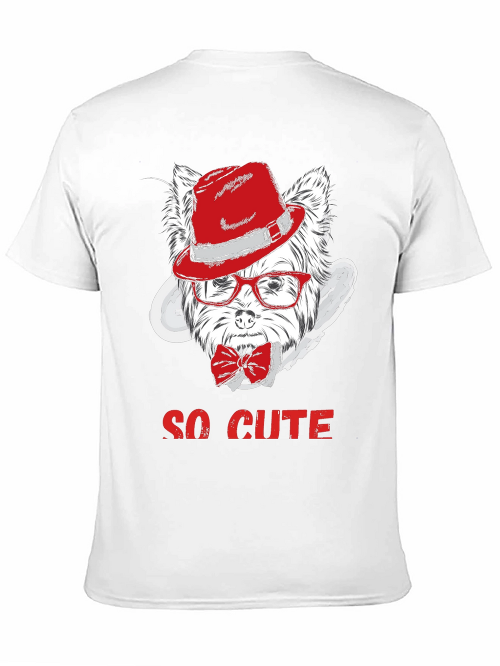 Cool Dog Graphic Tee - So Cute!