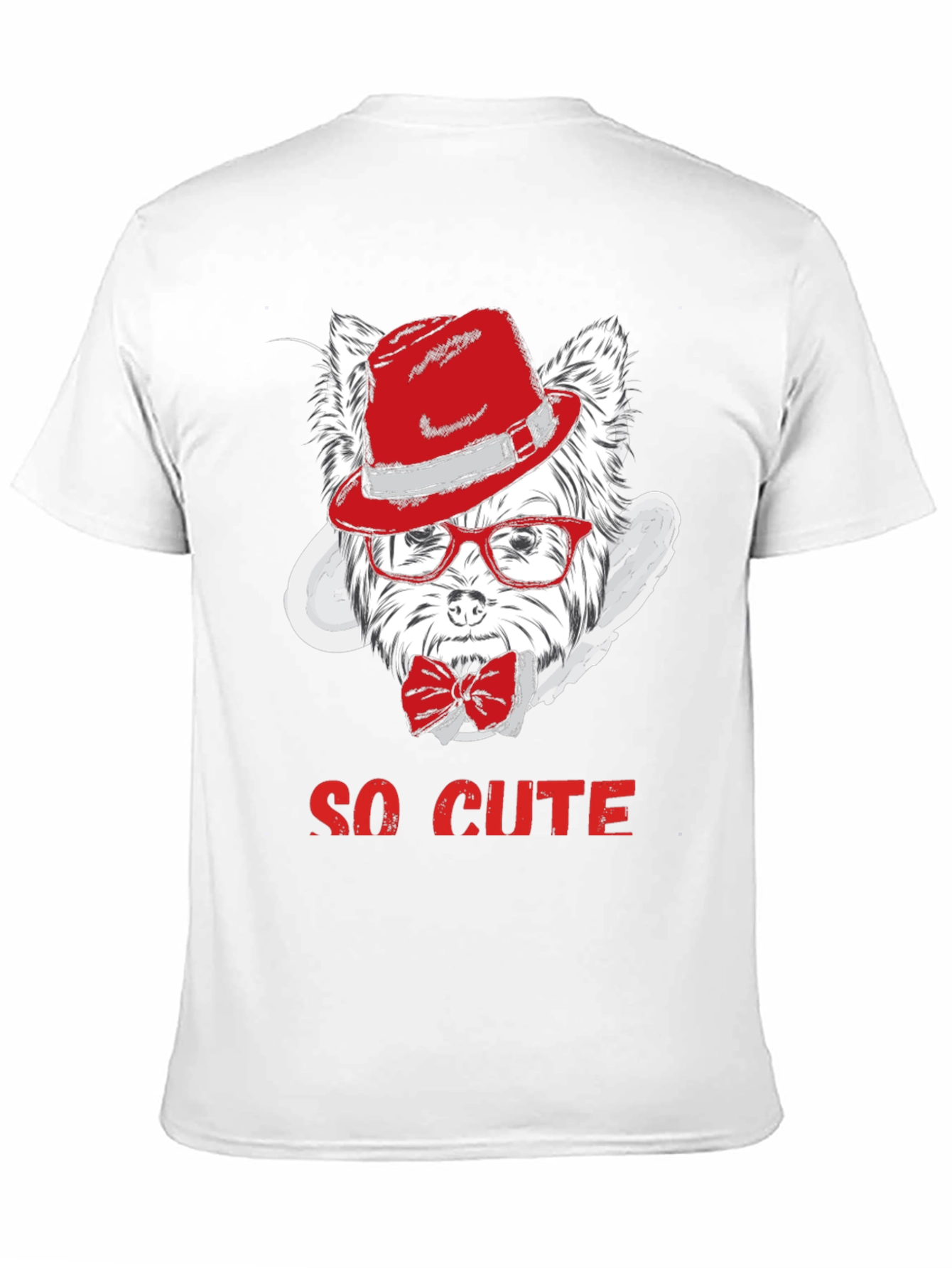 Cool Dog Graphic Tee - So Cute!