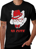 Cool Dog Graphic Tee - So Cute!