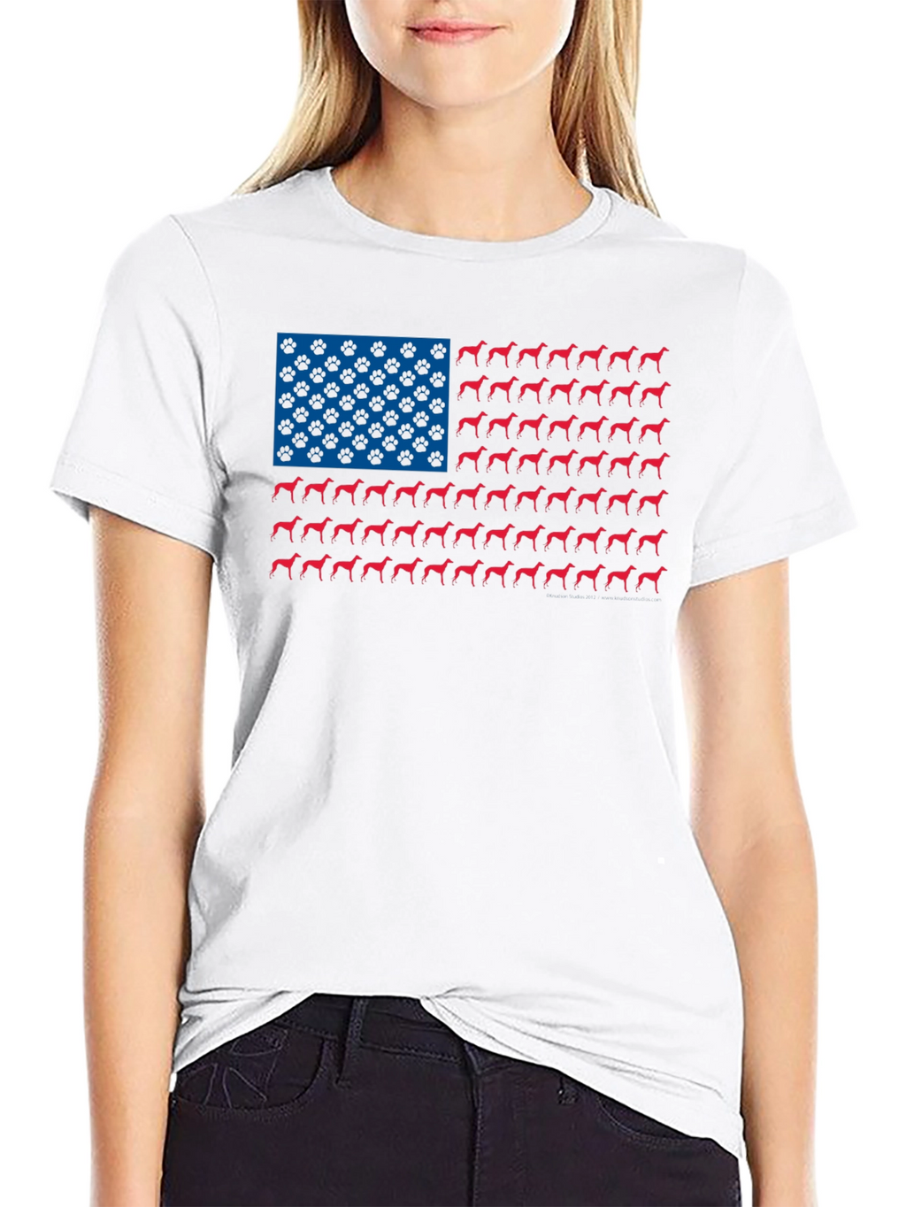 Patriotic Dog Lover T-Shirt