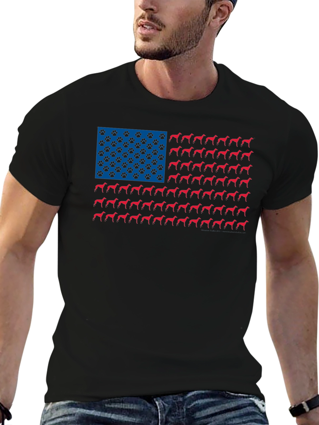 Patriotic Dog Lover T-Shirt