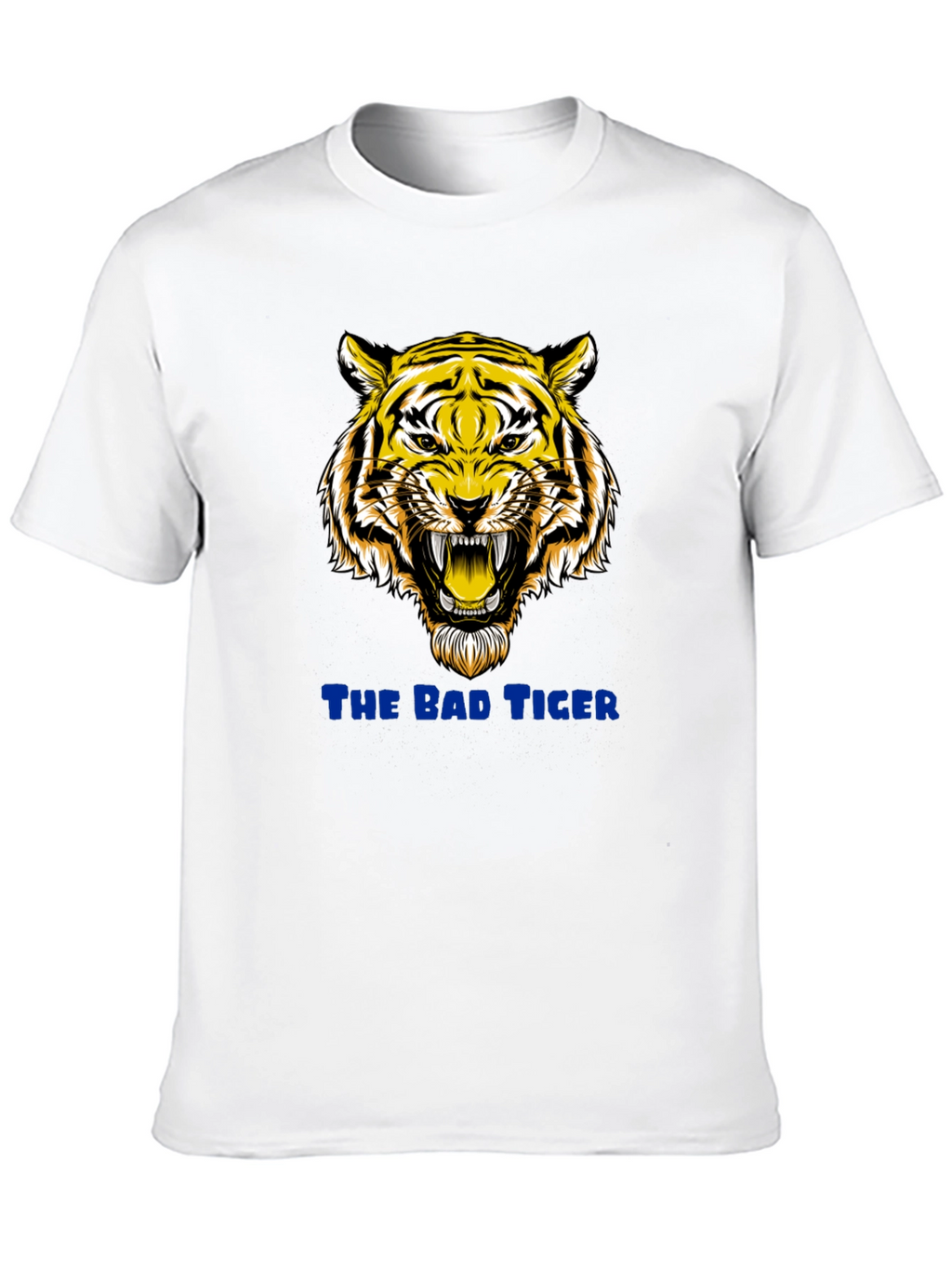 Bad Tiger Graphic Black T-Shirt
