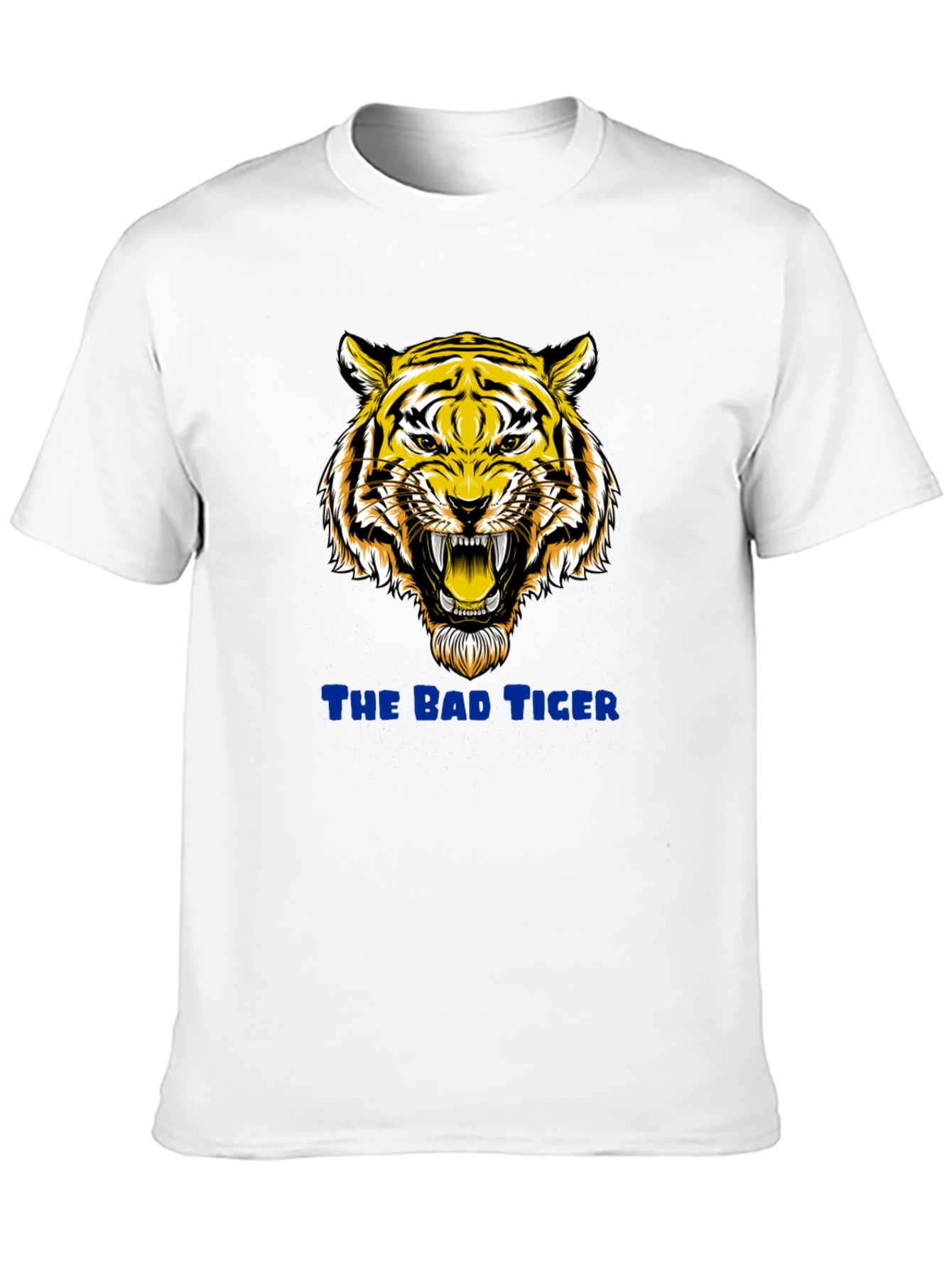 Bad Tiger Graphic Black T-Shirt