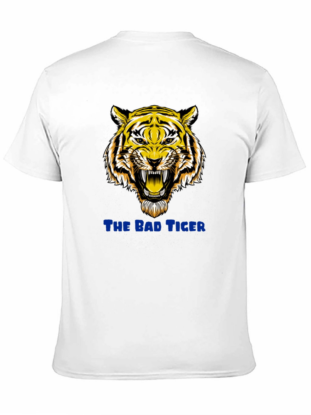 Bad Tiger Graphic Black T-Shirt