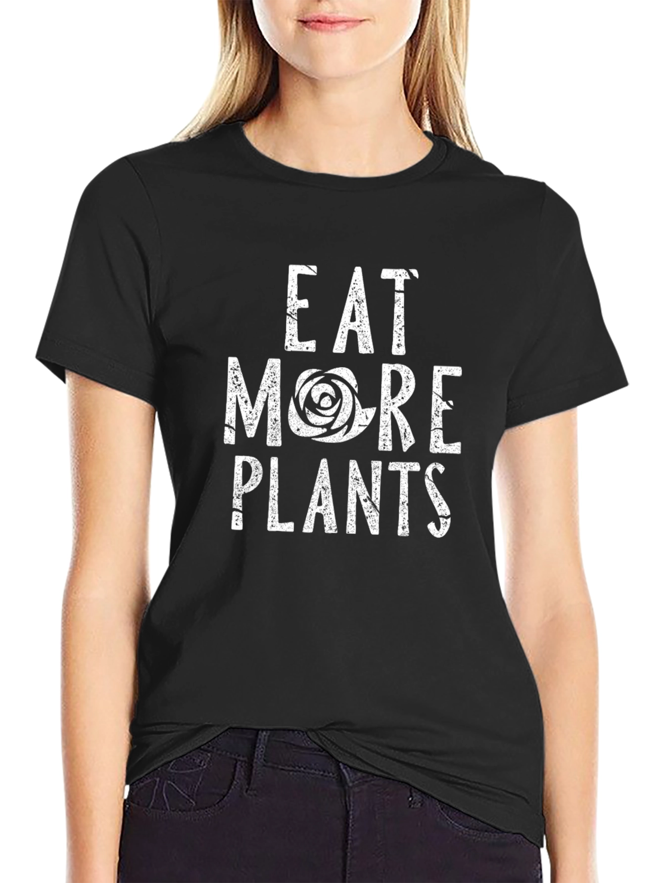 Eat More Plants Graphic Tee - Vegan T-Shirt