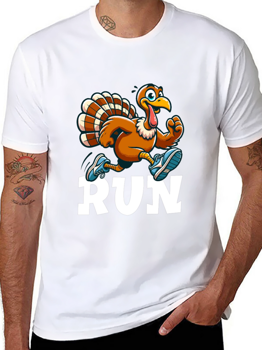 Turkey Trot Run Thanksgiving T-Shirt