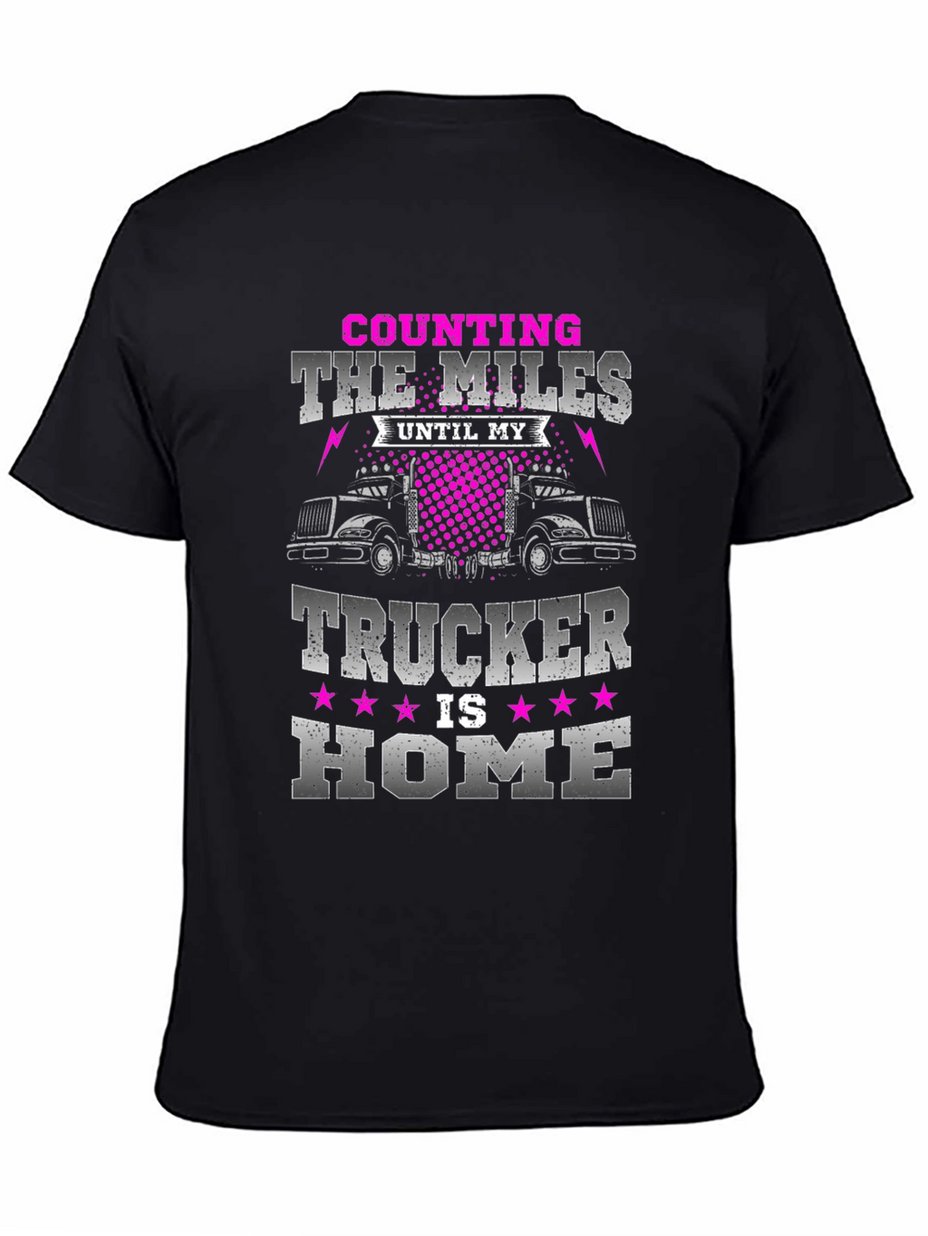 Counting The Miles Trucker T-Shirt