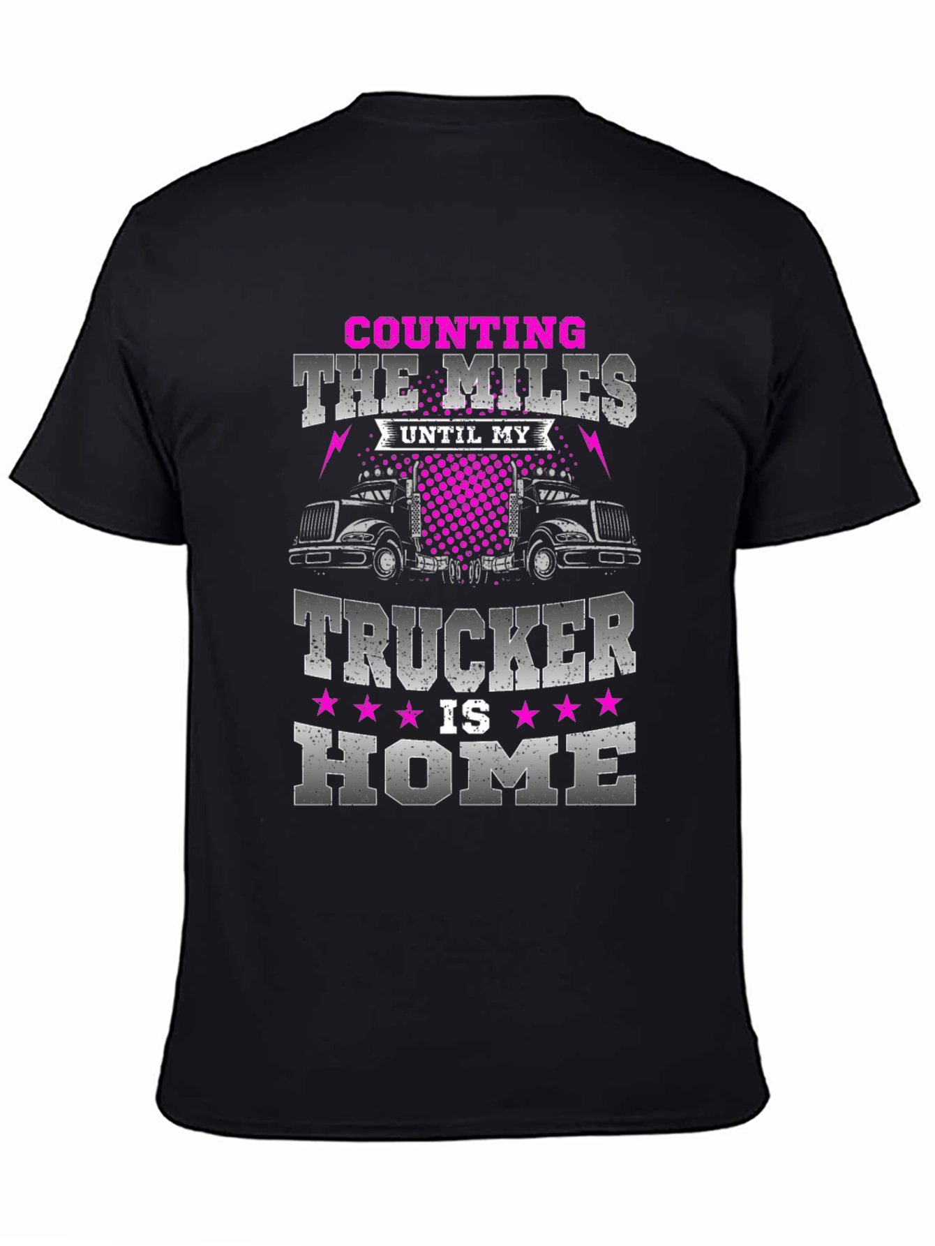 Counting The Miles Trucker T-Shirt