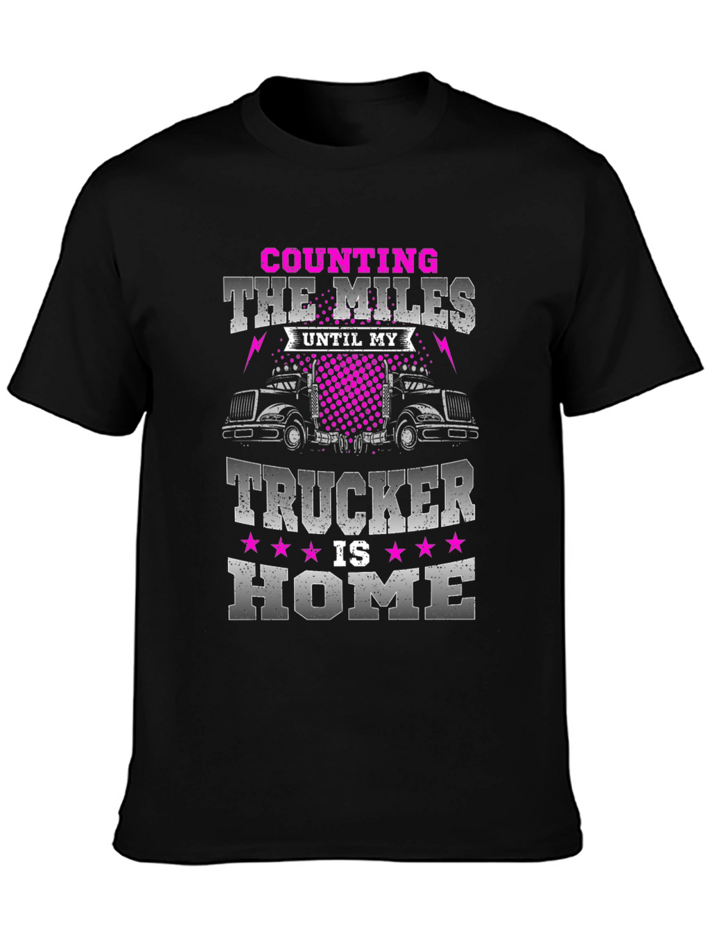 Counting The Miles Trucker T-Shirt