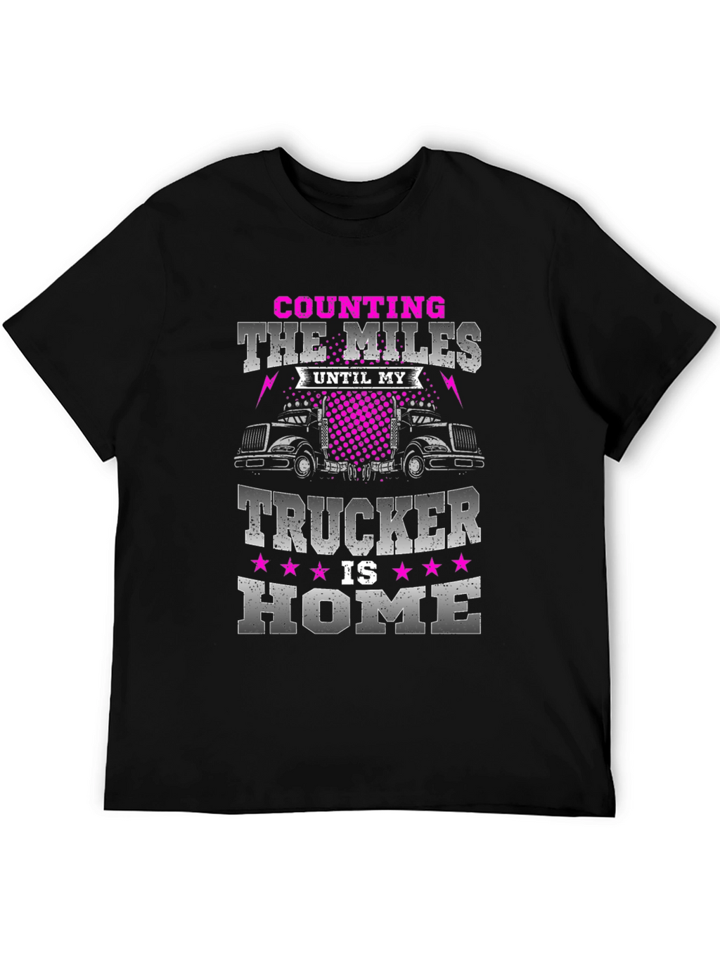 Counting The Miles Trucker T-Shirt