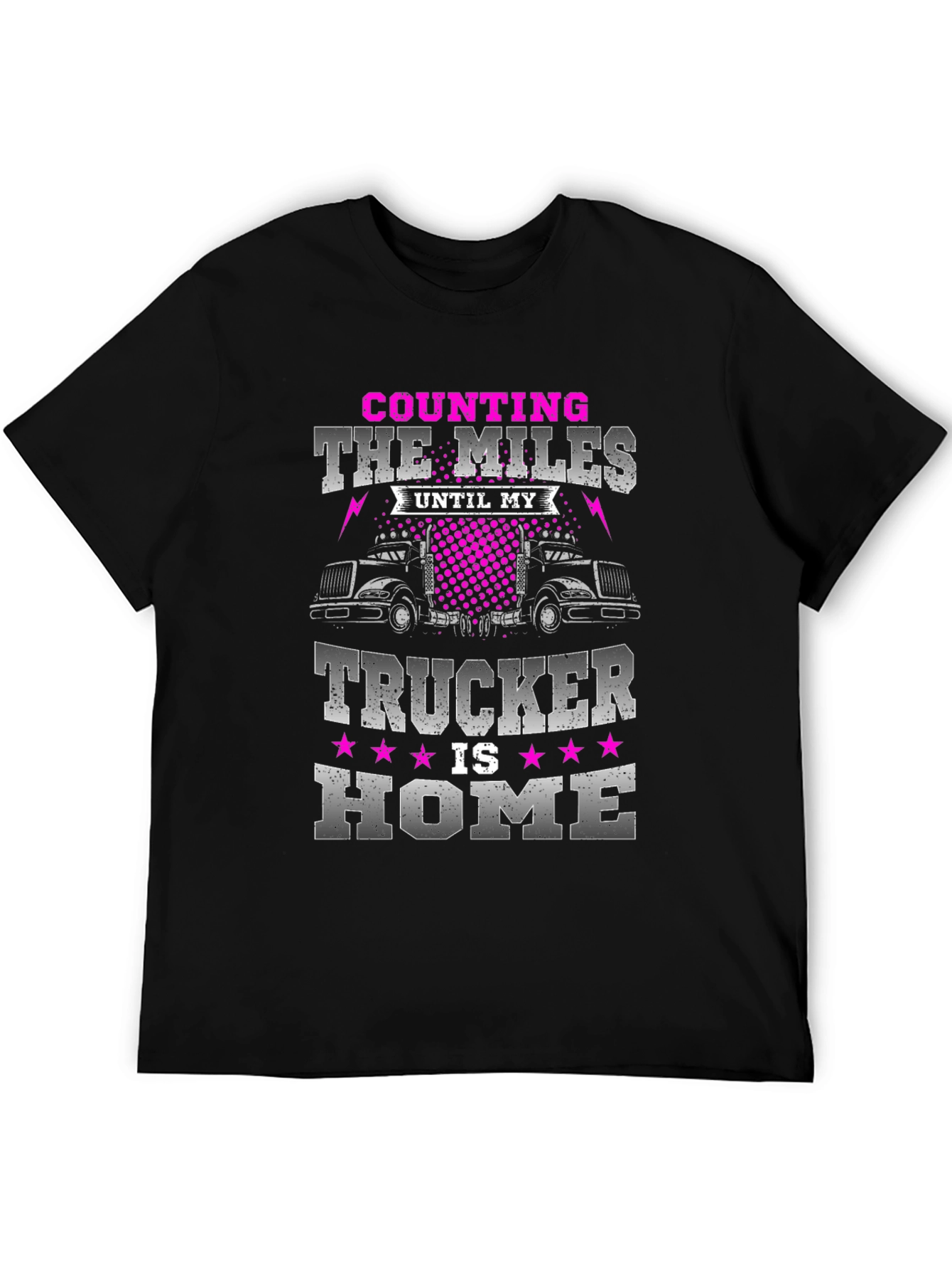 Counting The Miles Trucker T-Shirt