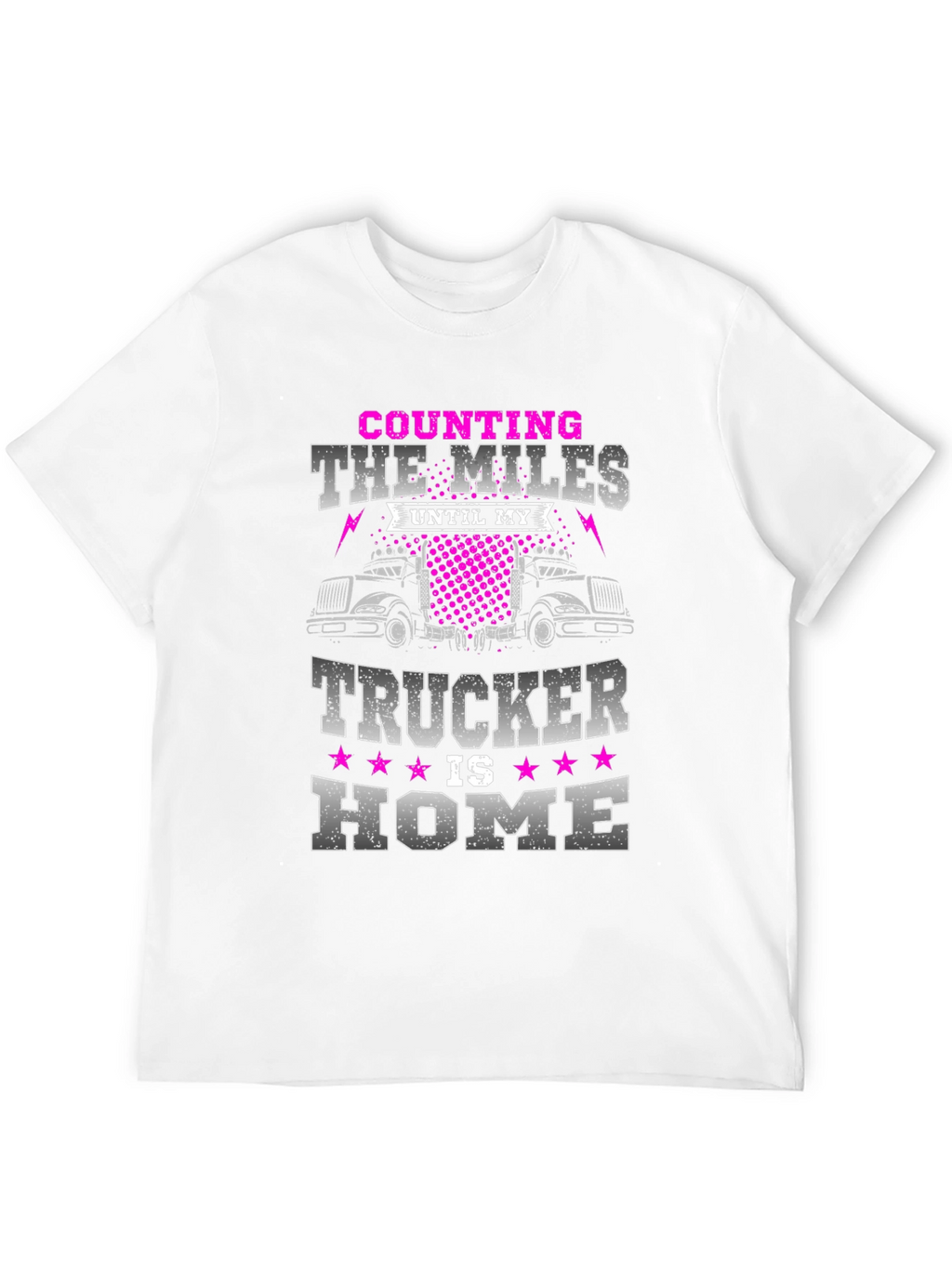 Counting The Miles Trucker T-Shirt