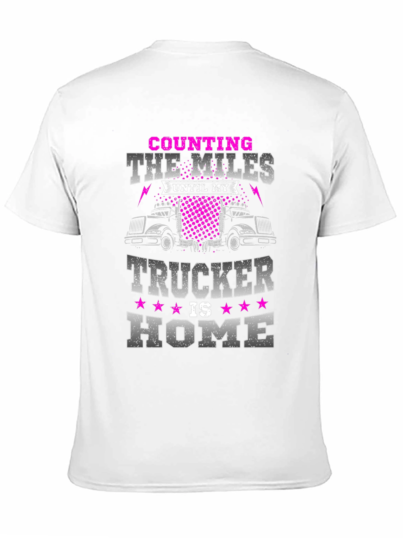 Counting The Miles Trucker T-Shirt