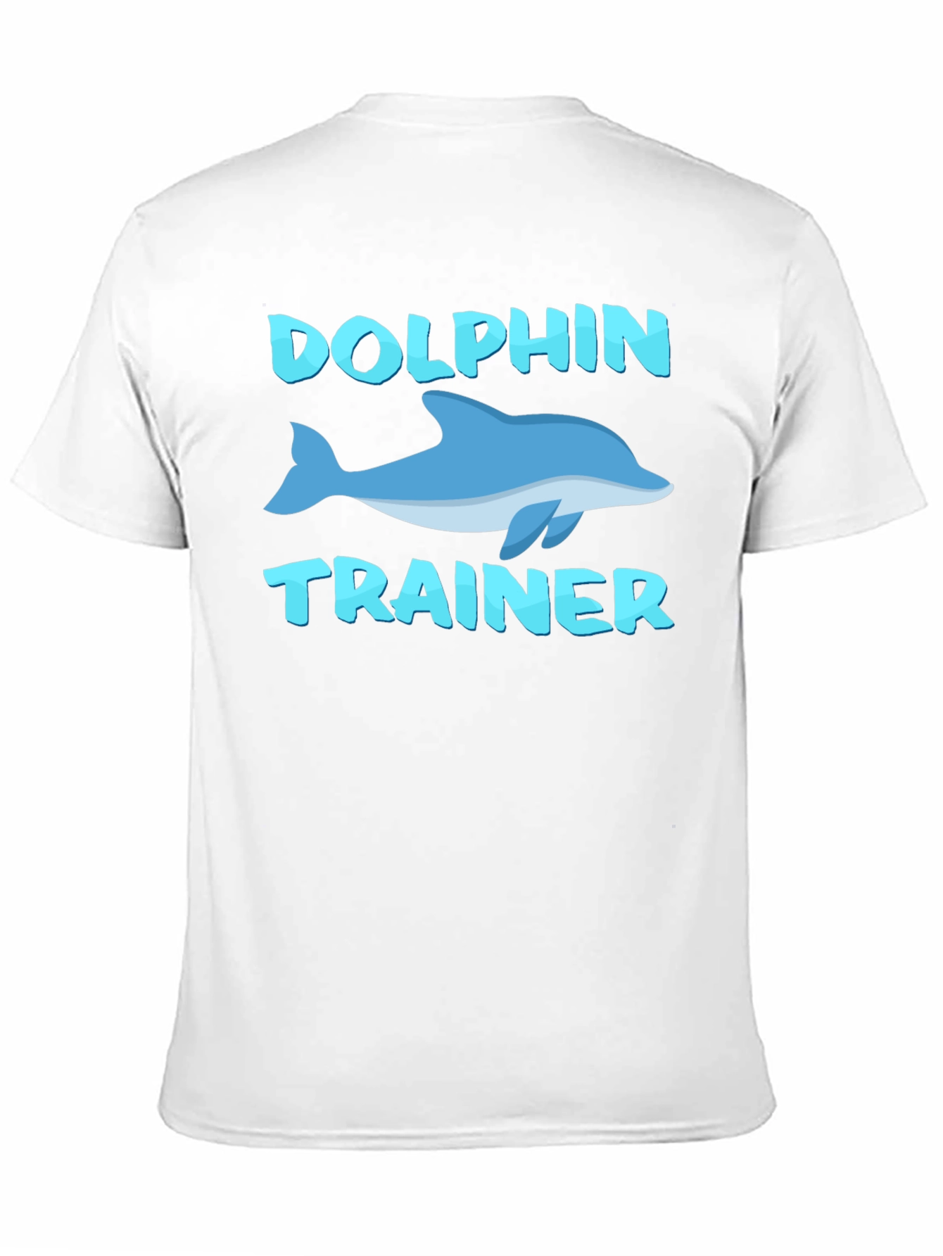 Dolphin Trainer Graphic Tee - Black
