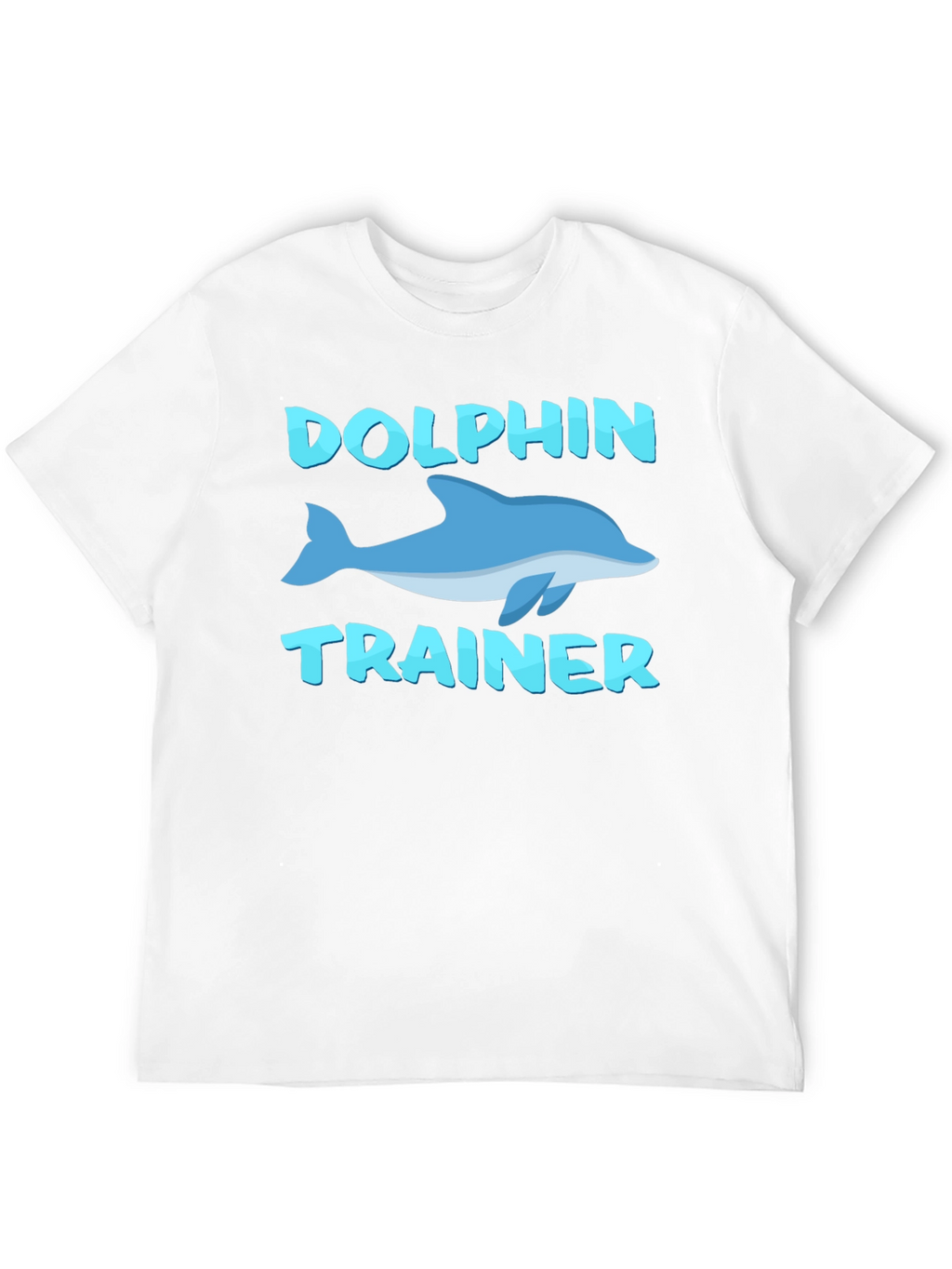 Dolphin Trainer Graphic Tee - Black