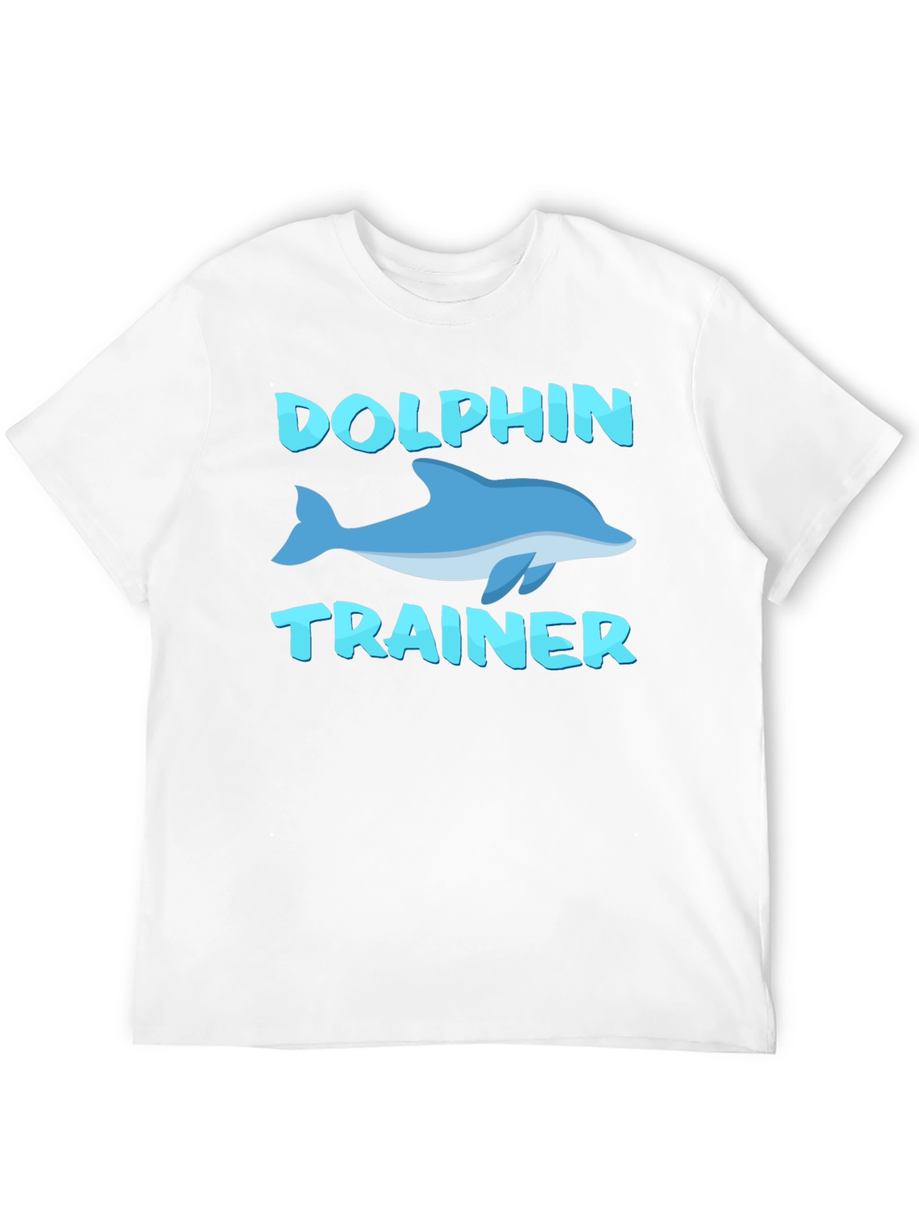 Dolphin Trainer Graphic Tee - Black