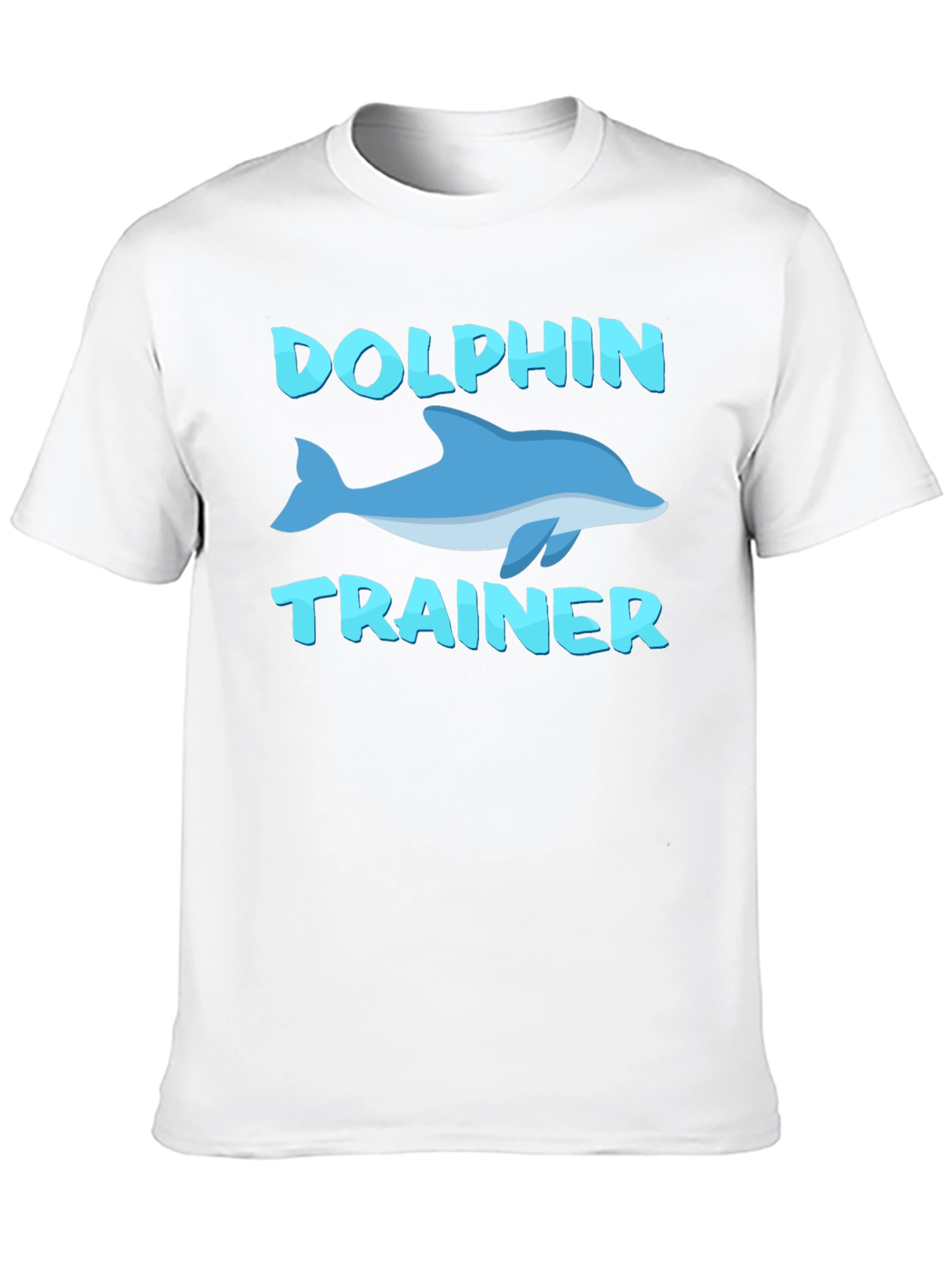 Dolphin Trainer Graphic Tee - Black
