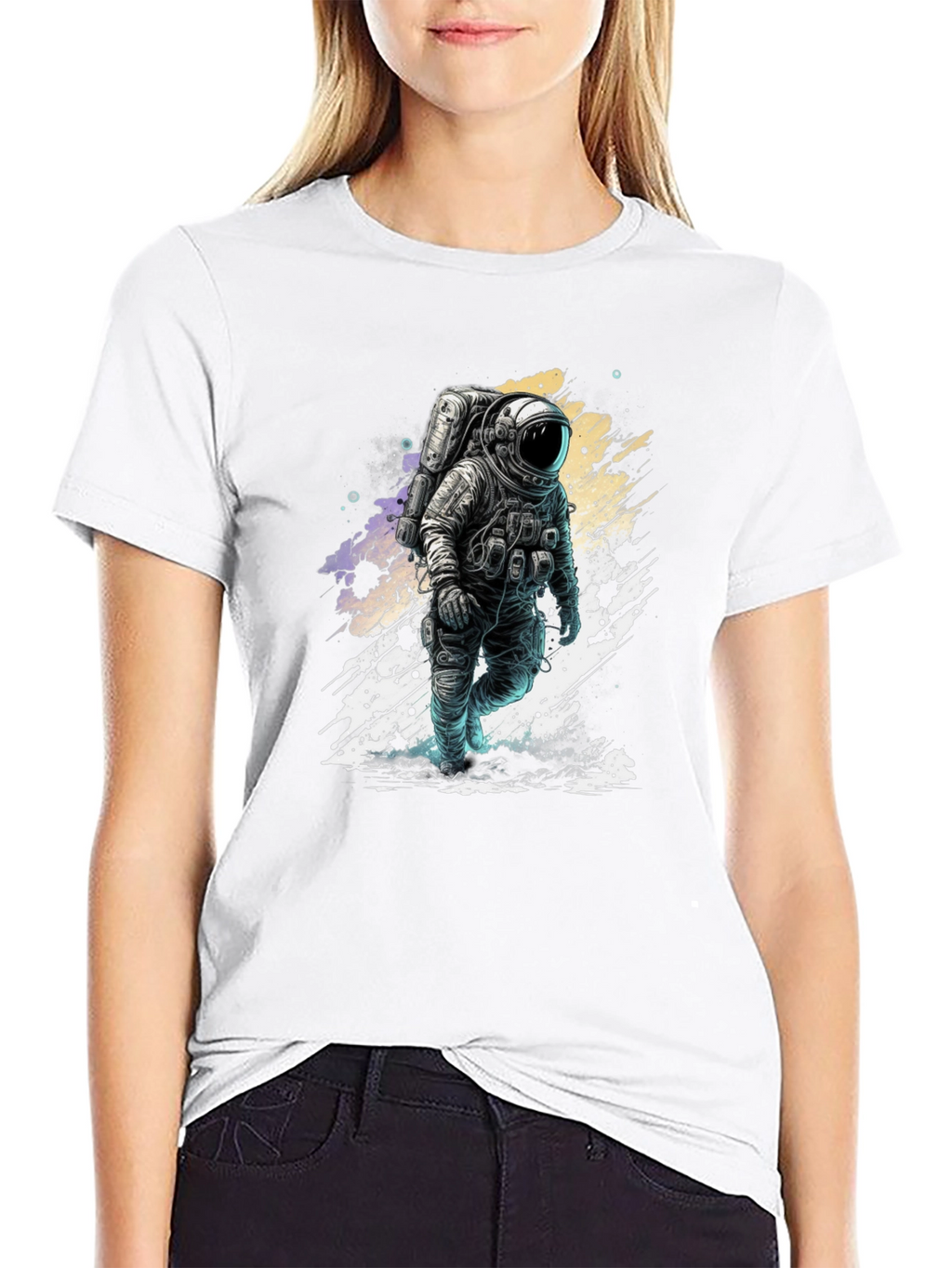Astronaut Graphic T-Shirt - Space Explorer Tee