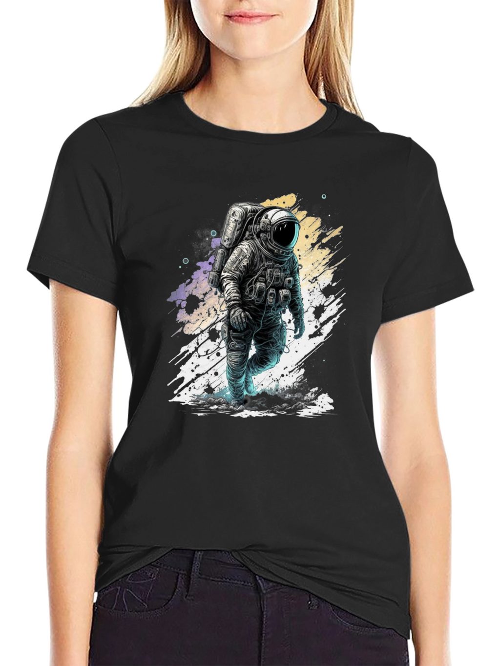 Astronaut Graphic T-Shirt - Space Explorer Tee