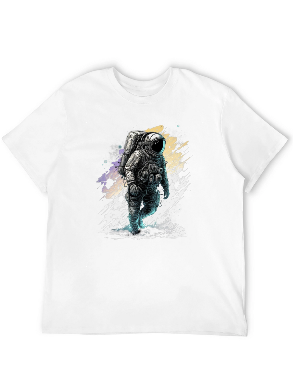 Astronaut Graphic T-Shirt - Space Explorer Tee