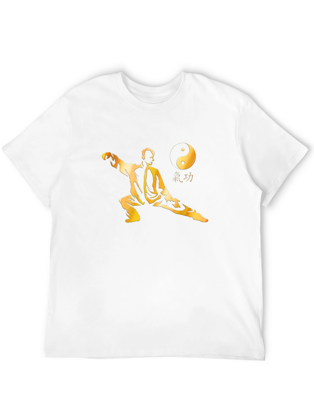 Martial Arts Yin Yang Graphic T-Shirt