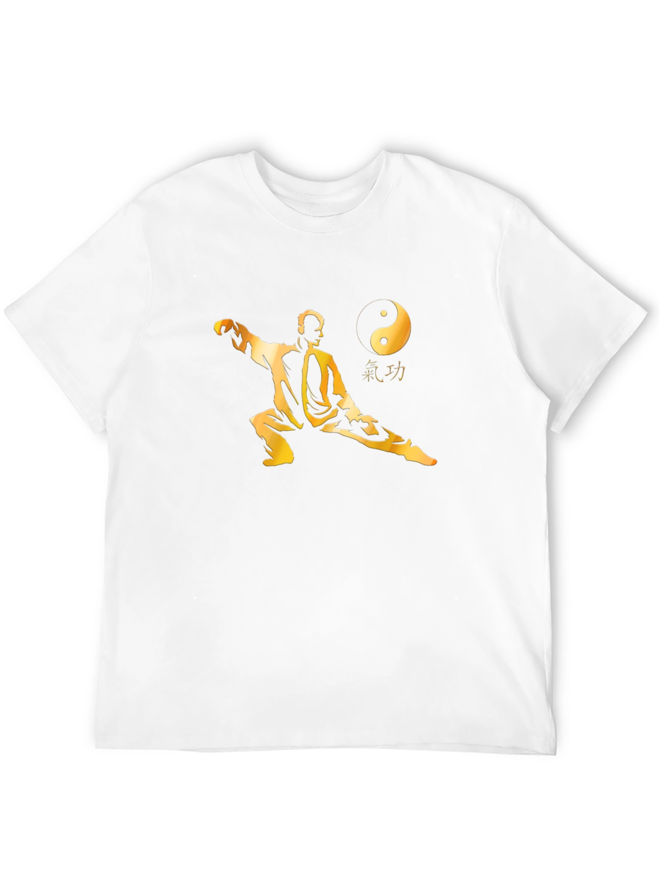 Martial Arts Yin Yang Graphic T-Shirt