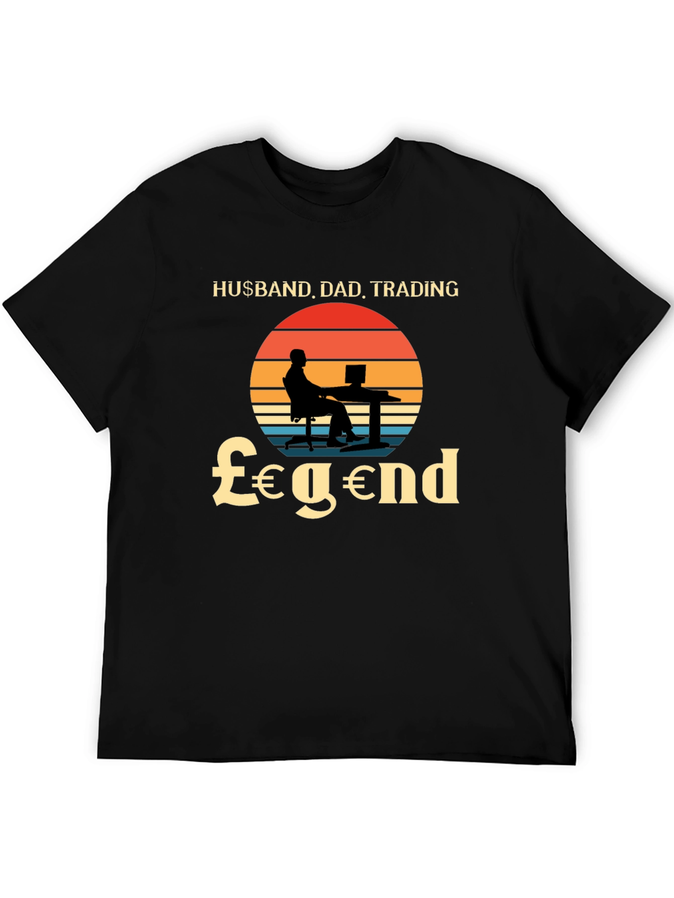 Husband Dad Trading Legend T-Shirt