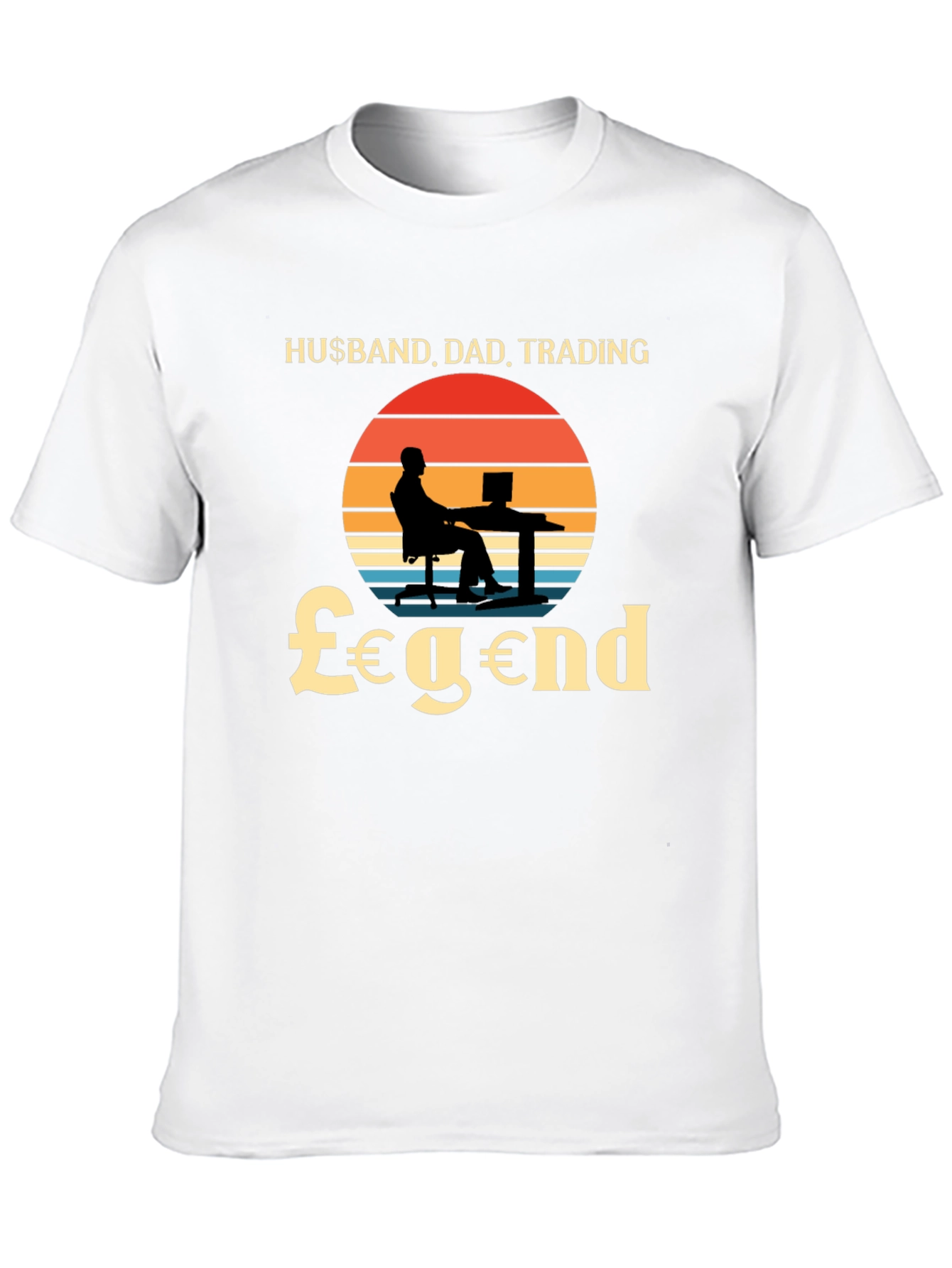 Husband Dad Trading Legend T-Shirt