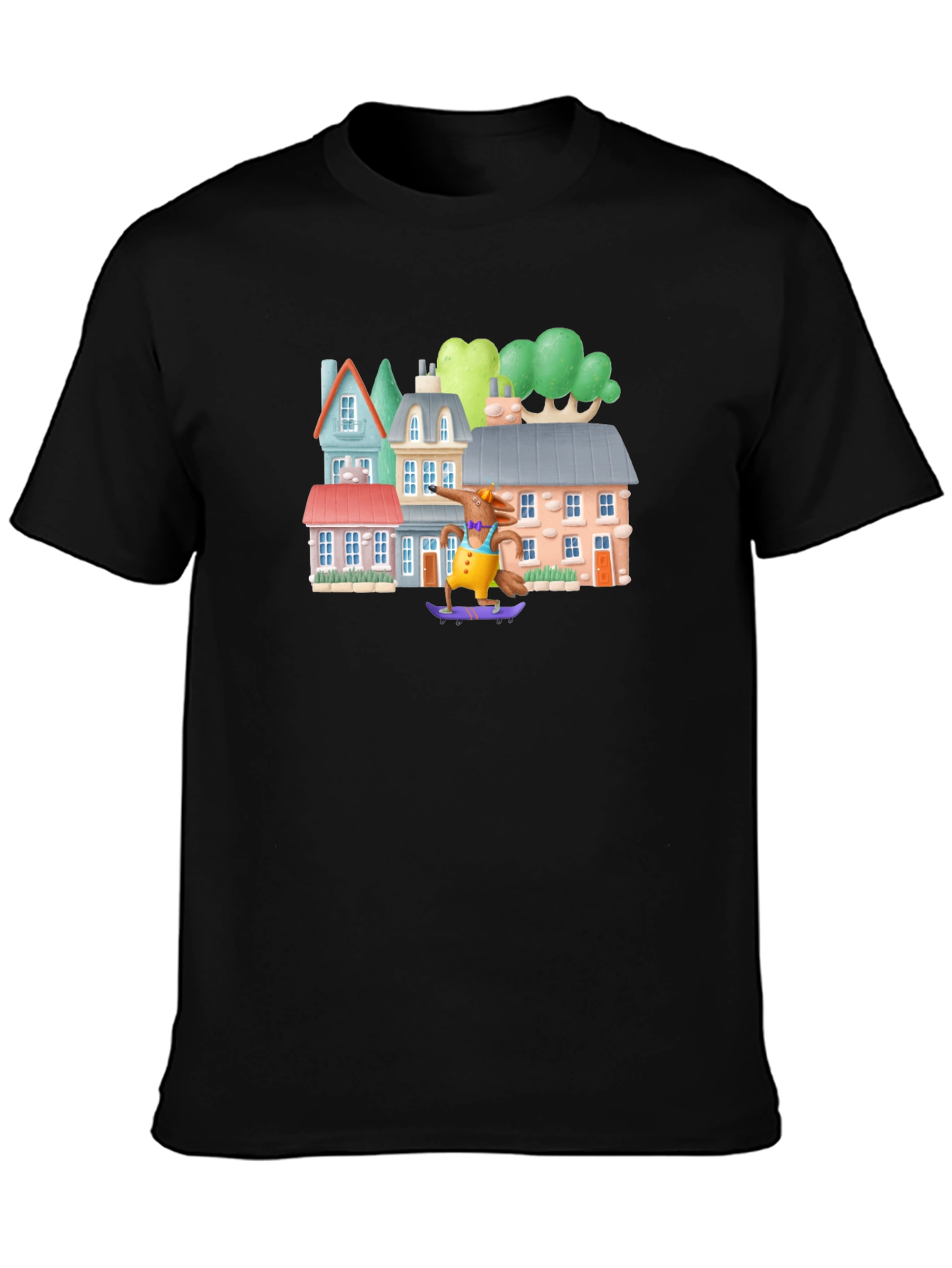 Skateboarding Fox Tee