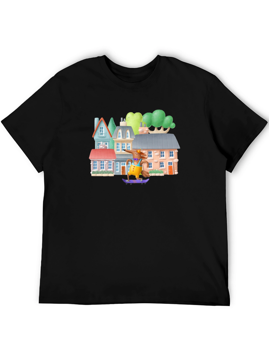 Skateboarding Fox Tee