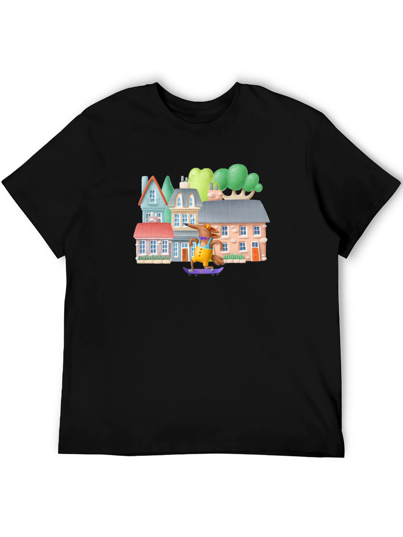 Skateboarding Fox Tee