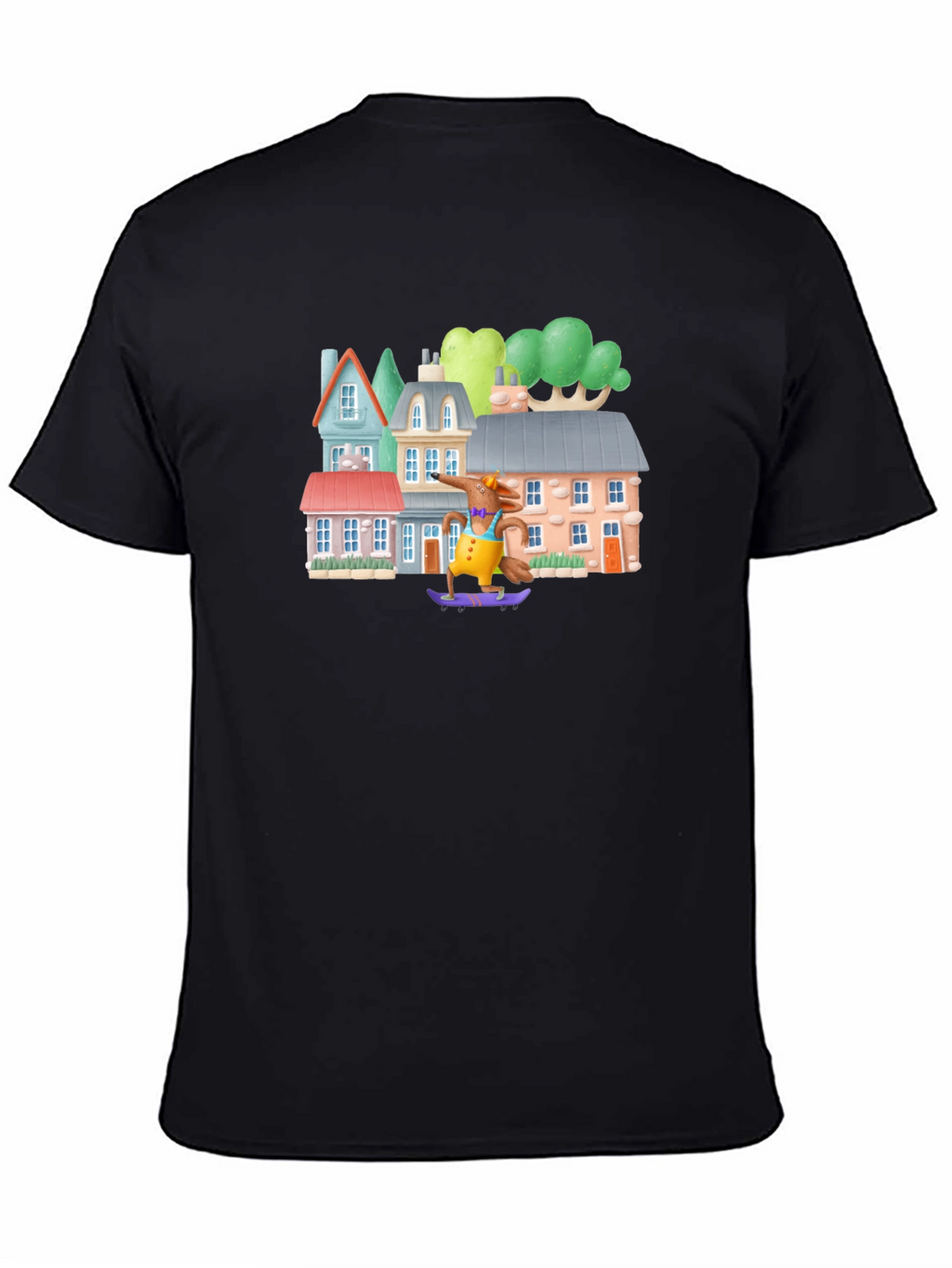 Skateboarding Fox Tee