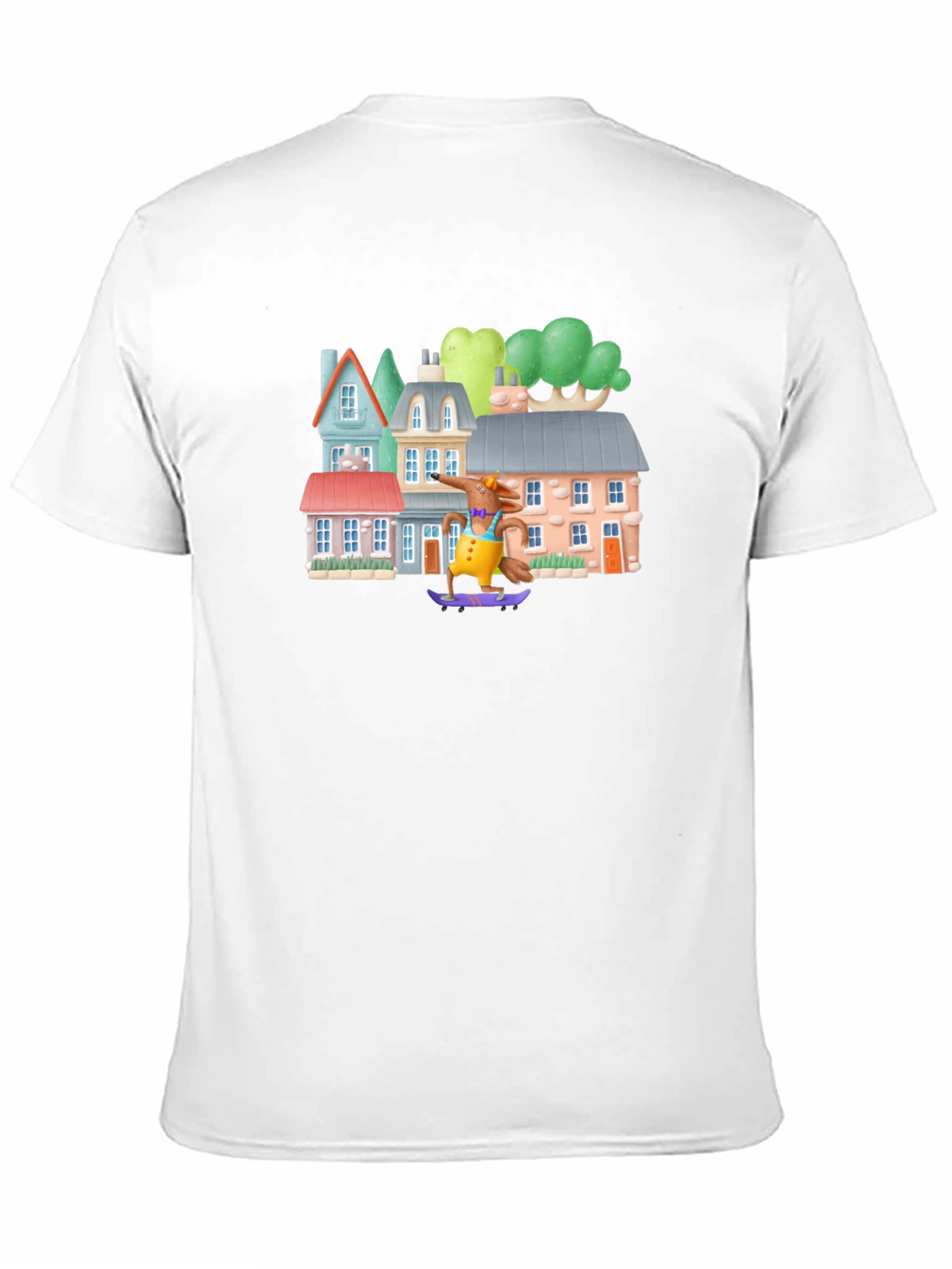 Skateboarding Fox Tee