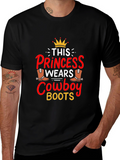 Princess Cowboy Boots Graphic Tee