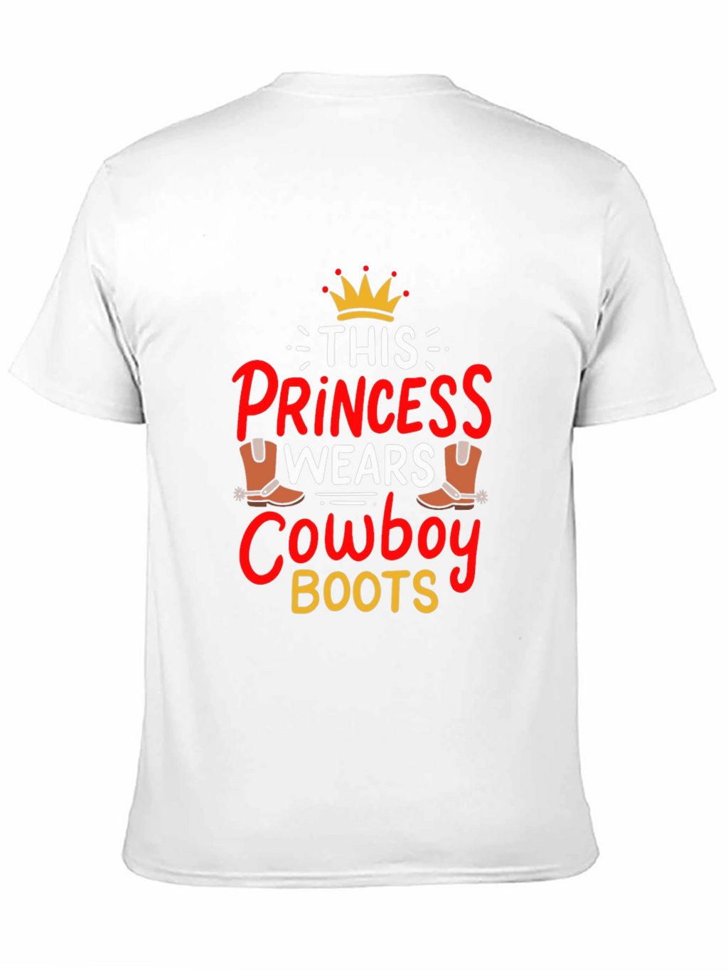 Princess Cowboy Boots Graphic Tee
