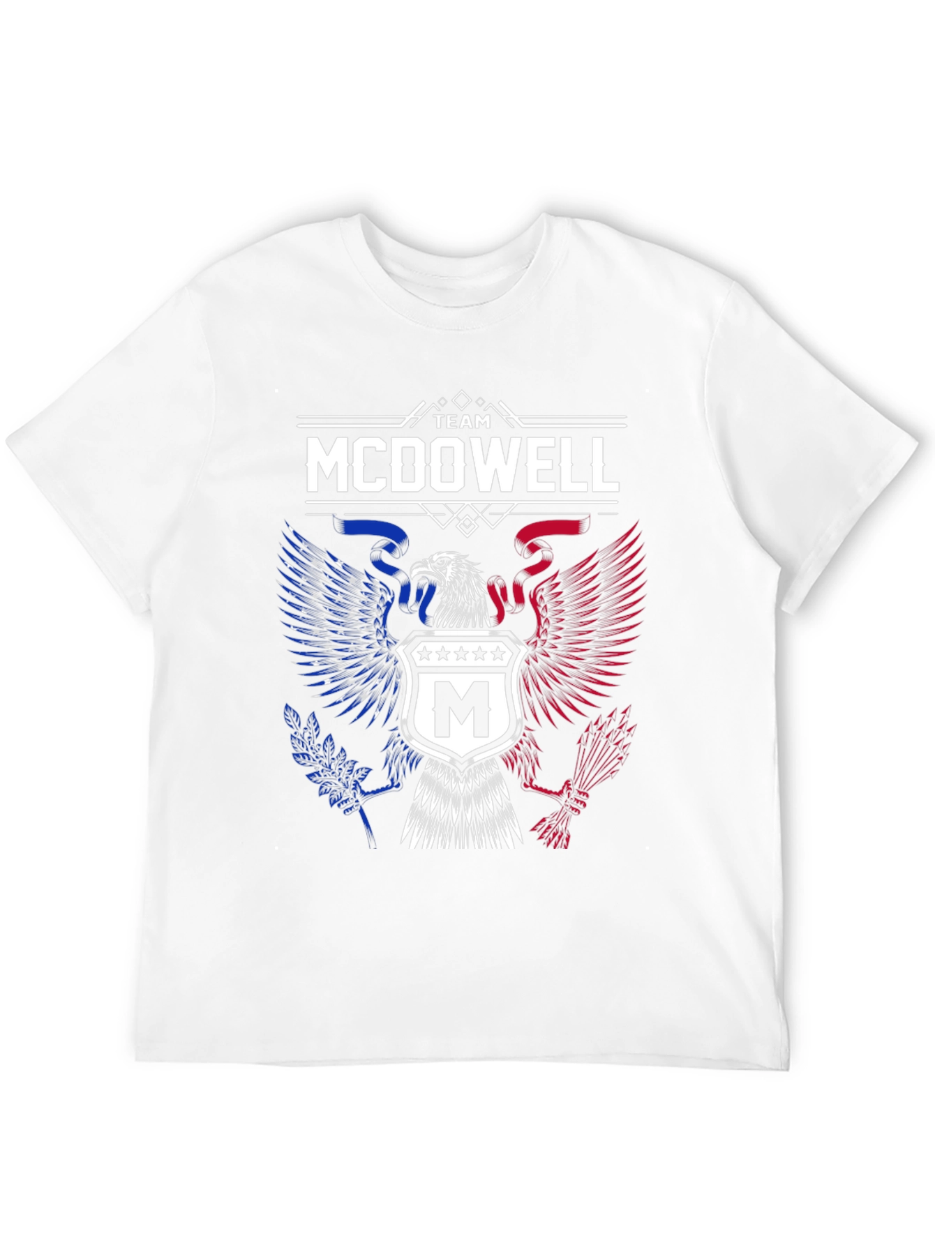 Team McDowell Eagle Crest Graphic T-Shirt