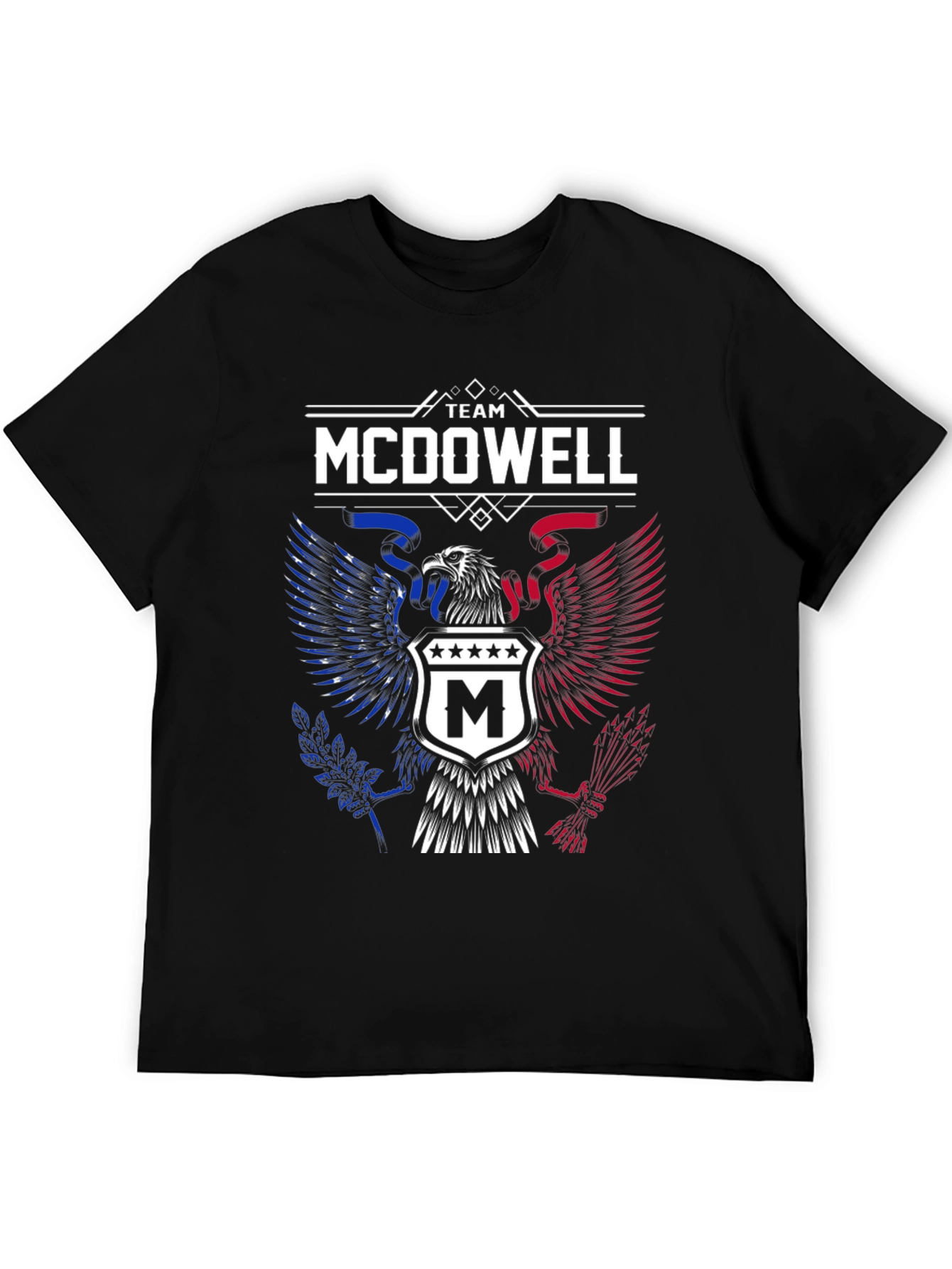 Team McDowell Eagle Crest Graphic T-Shirt
