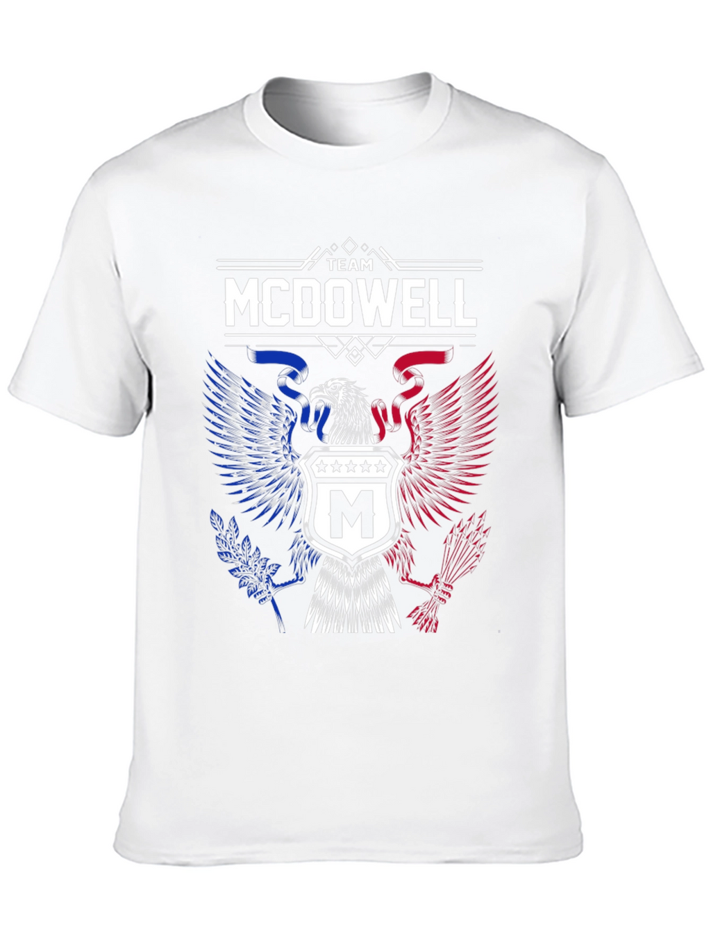 Team McDowell Eagle Crest Graphic T-Shirt