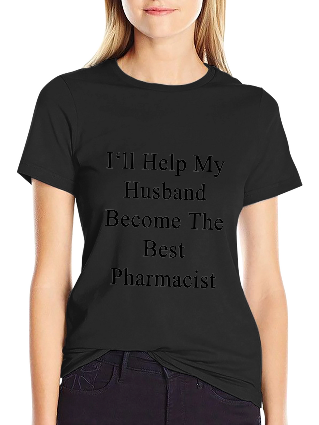Ill Help My Husband Pharmacist T-Shirt