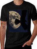 Eagle Moon Graphic T-Shirt