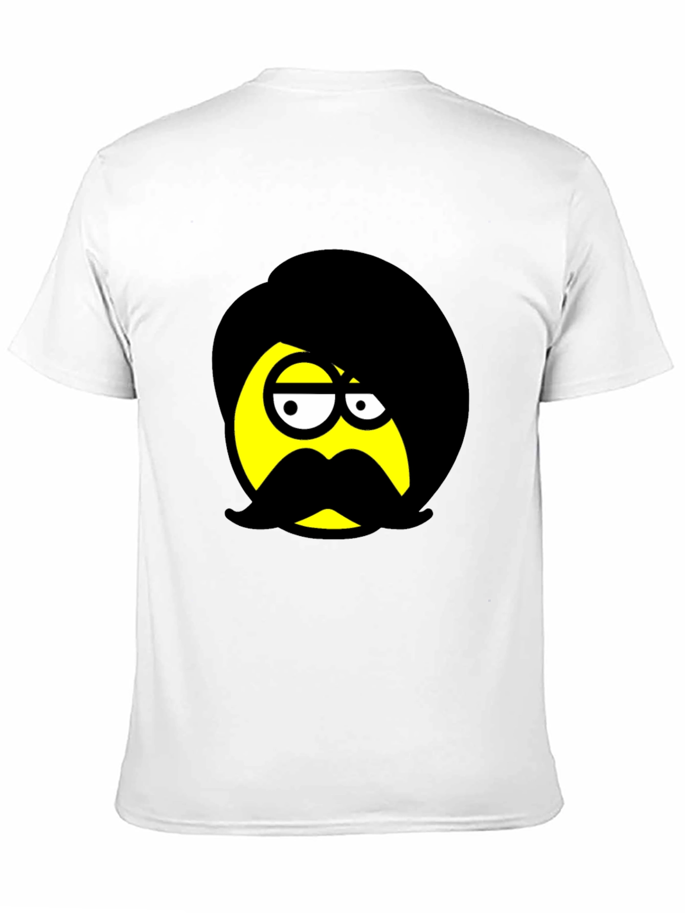 Emo Emoji Graphic Black T-Shirt