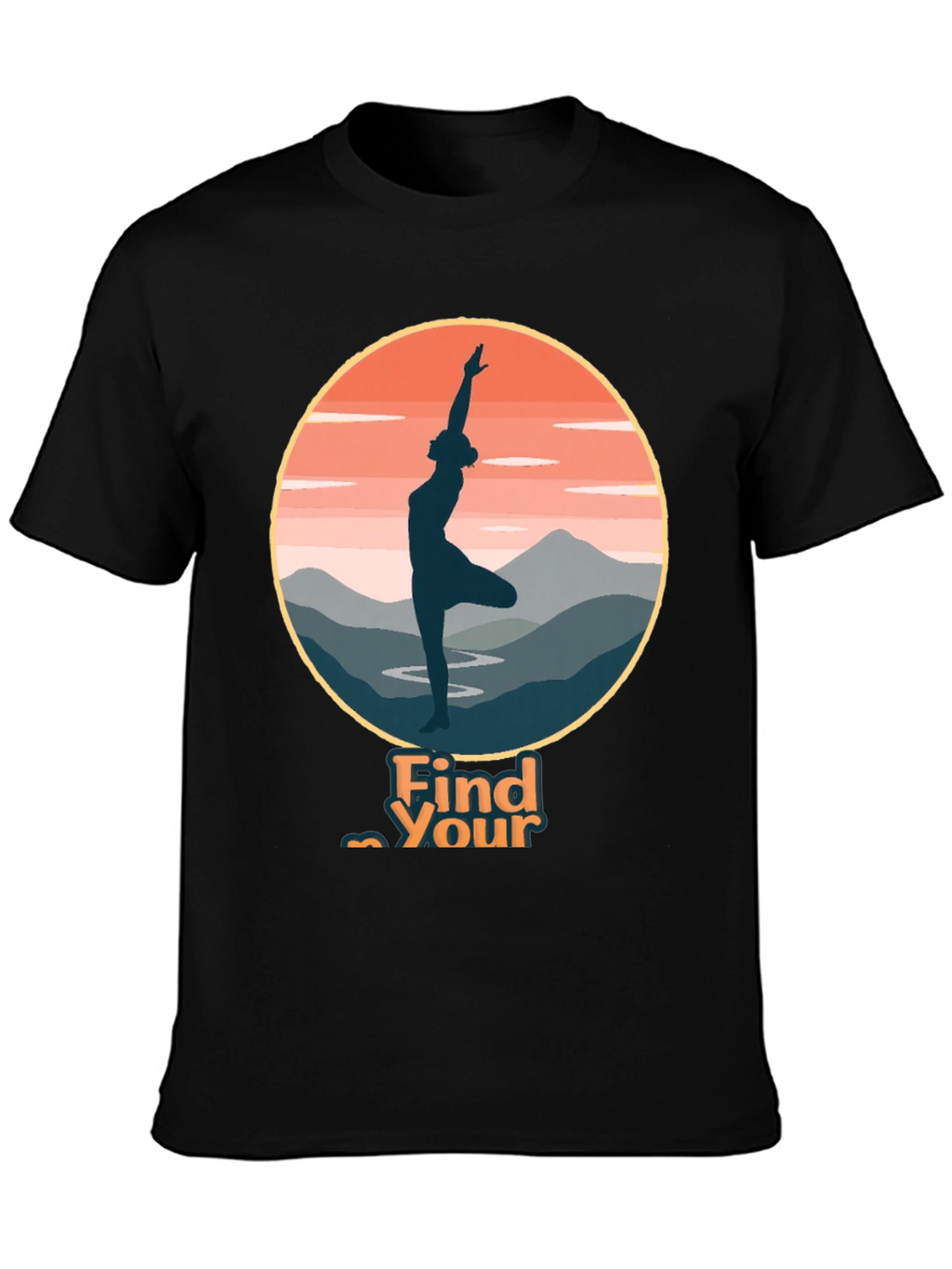 Yoga Find Your Flow Graphic Tee