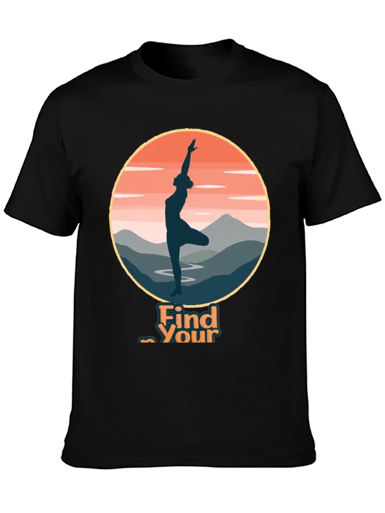 Yoga Find Your Flow Graphic Tee