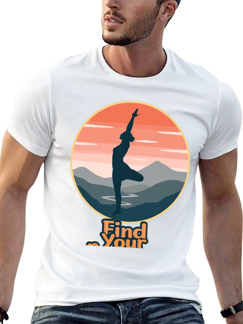 Yoga Find Your Flow Graphic Tee