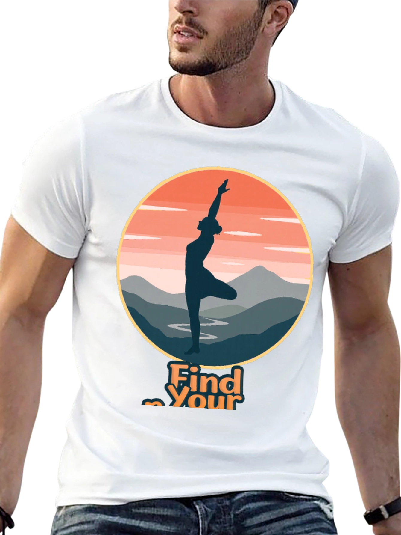 Yoga Find Your Flow Graphic Tee