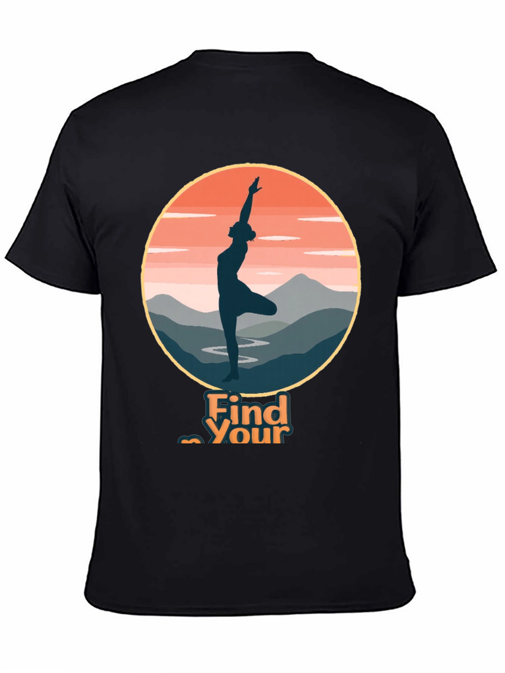 Yoga Find Your Flow Graphic Tee