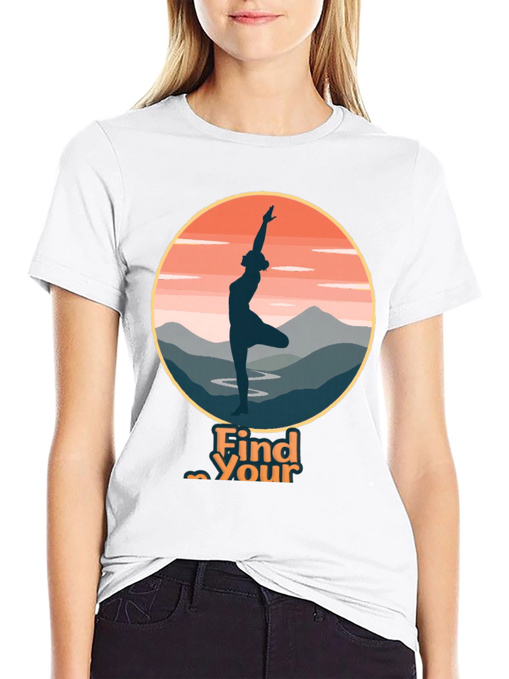 Yoga Find Your Flow Graphic Tee
