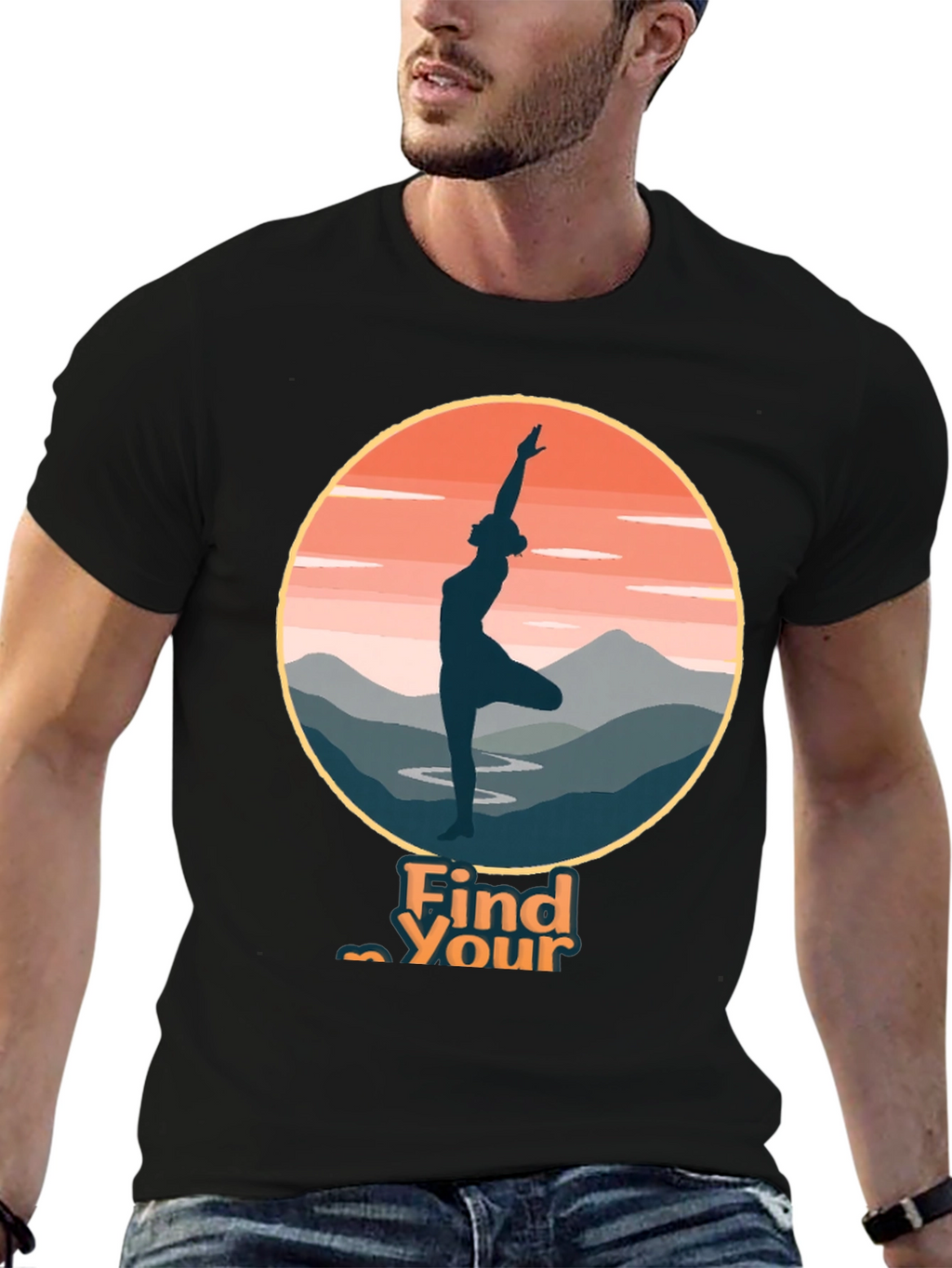 Yoga Find Your Flow Graphic Tee