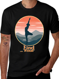 Yoga Find Your Flow Graphic Tee